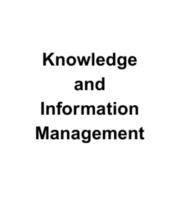 Knowledge and information Management